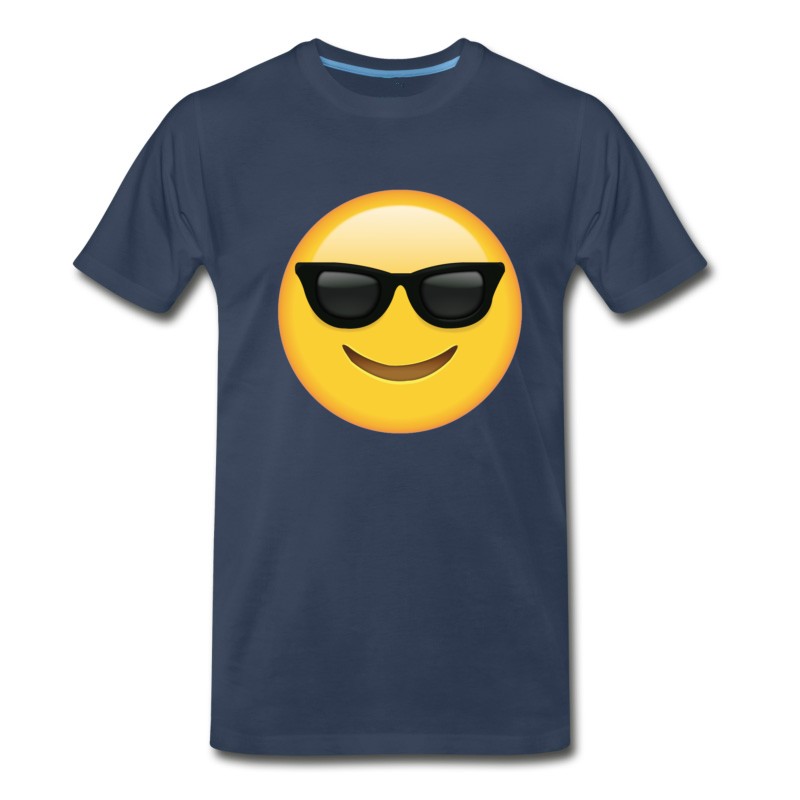 Men's Sunglasses Emoticon T-Shirt