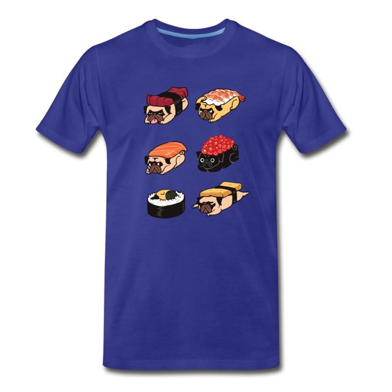 Men's Sushi Pug T-Shirt