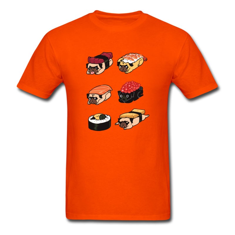 Men's Sushi Pug T-Shirt