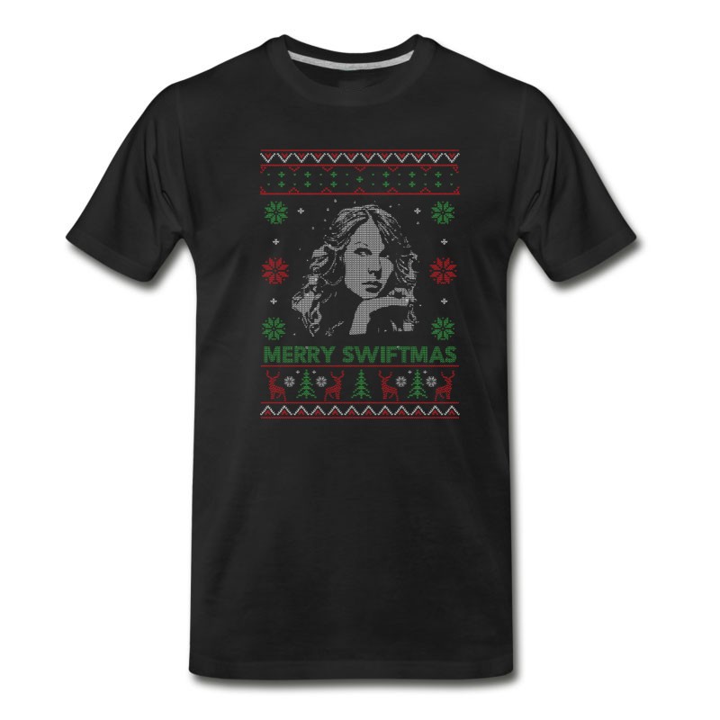 Men's Taylor Swift Taylor Swift Ugly Christmas Sw T-Shirt
