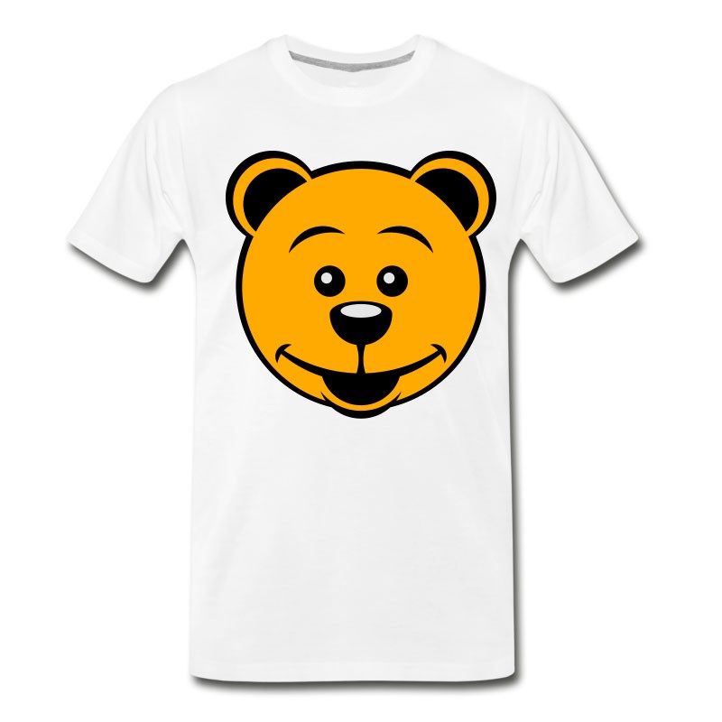 Men's Teddy Bear (Smile / 3C) T-Shirt