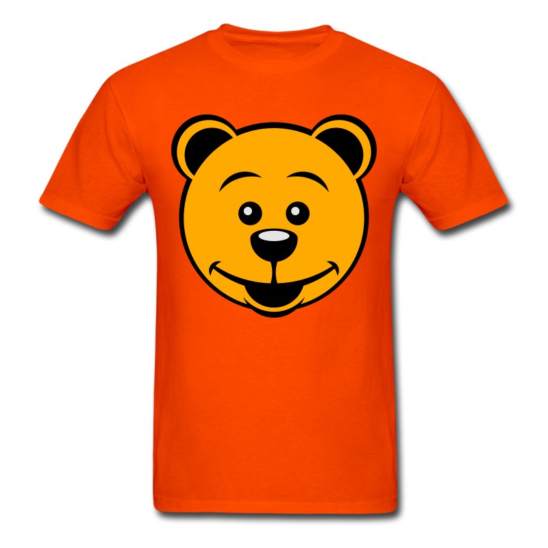 Men's Teddy Bear (Smile / 3C) T-Shirt