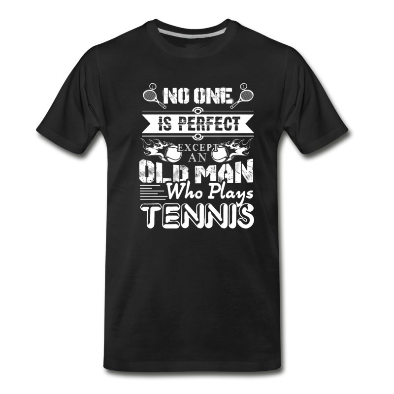 Men's Tennis Old Man Shirt T-Shirt