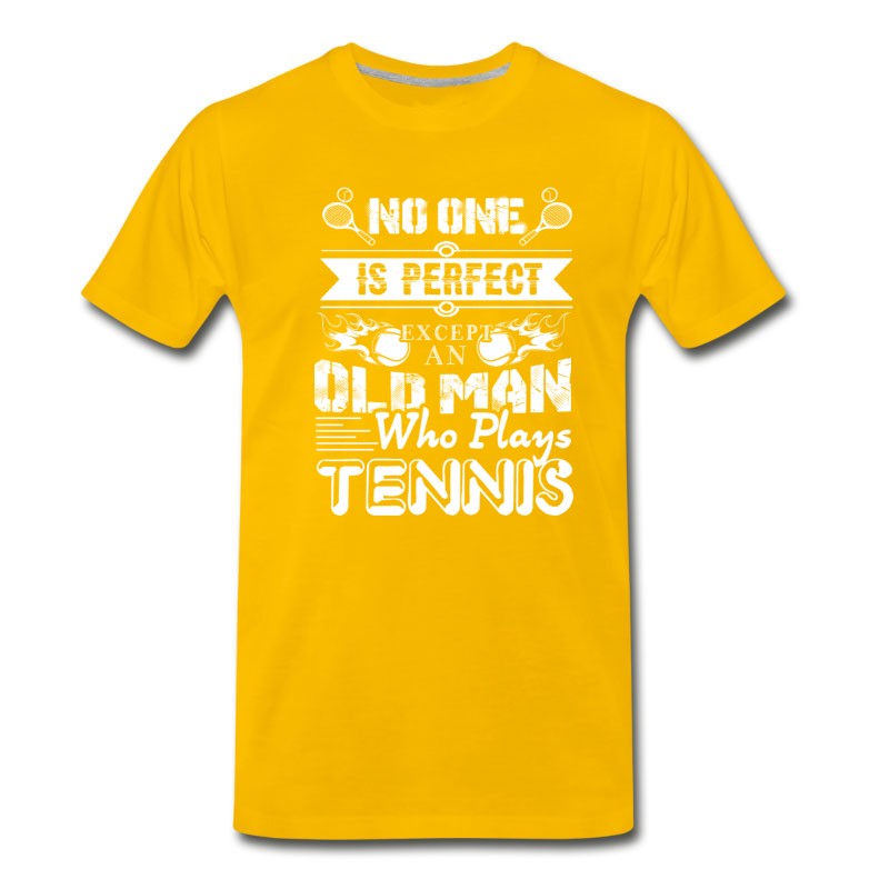 Men's Tennis Old Man Shirt T-Shirt