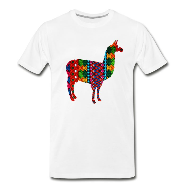 Men's Textiles Llama Shirt T-Shirt