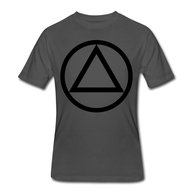 Men's The Circle And Triangle Of Recovery T-Shirt