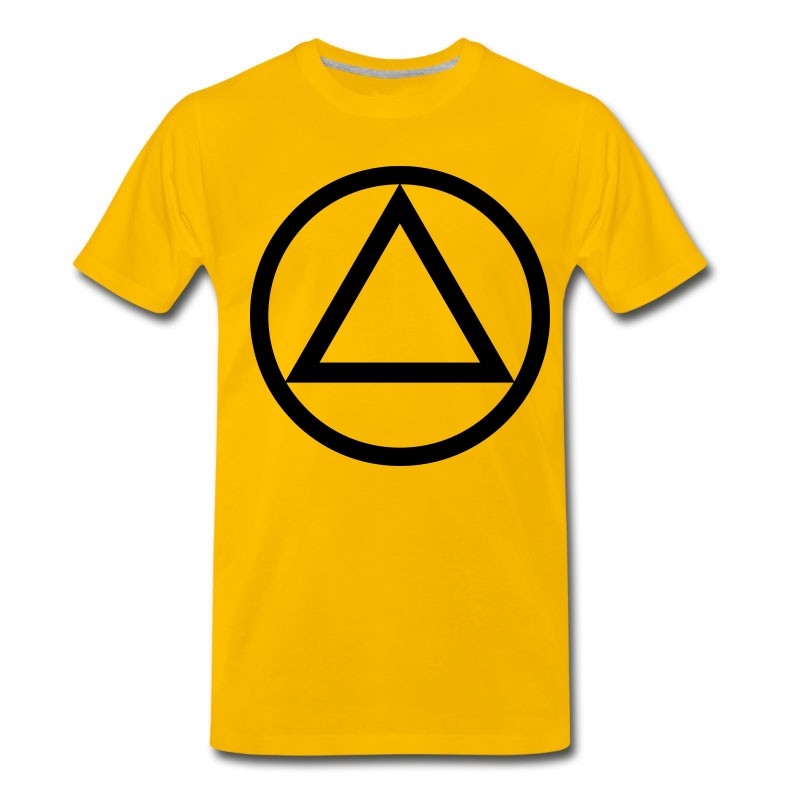 Men's The Circle And Triangle Of Recovery T-Shirt