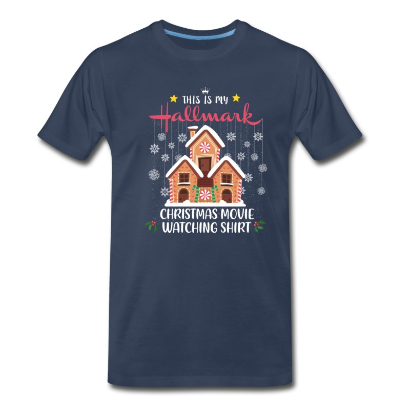 Men's This Is My Hallmark Christmas Movie Watching Shirt T-Shirt