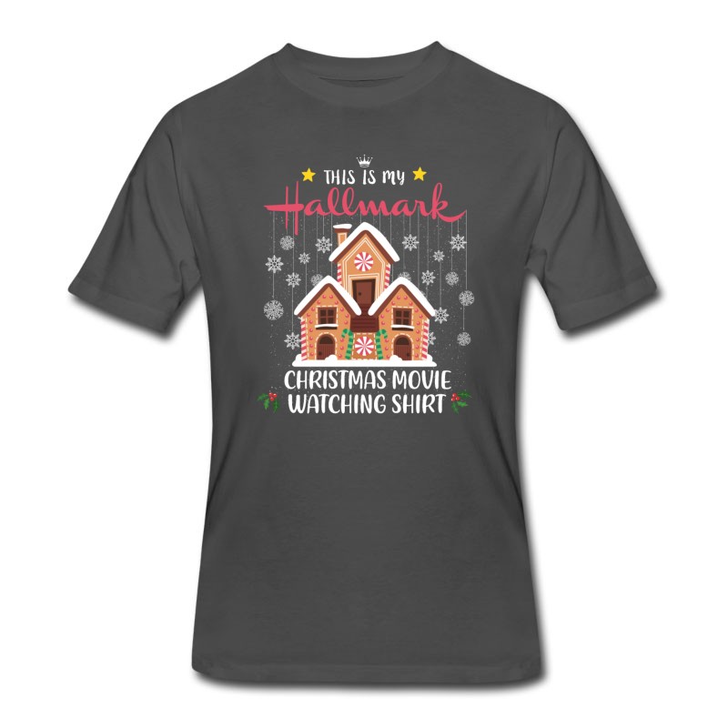 Men's This Is My Hallmark Christmas Movie Watching Shirt T-Shirt