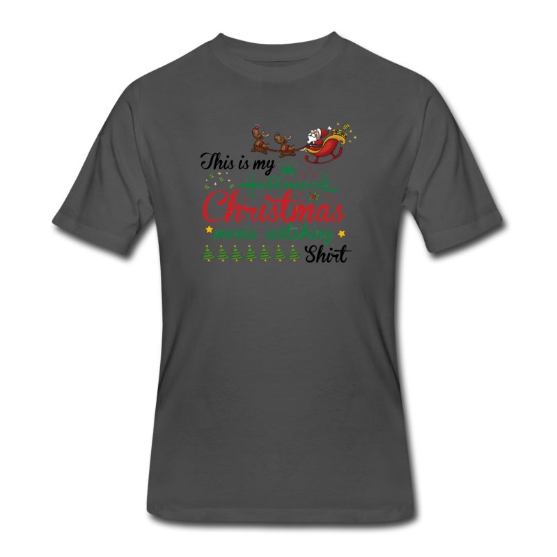 Men's This Is My Hallmark Christmas Movie Watching Shirt T-Shirt