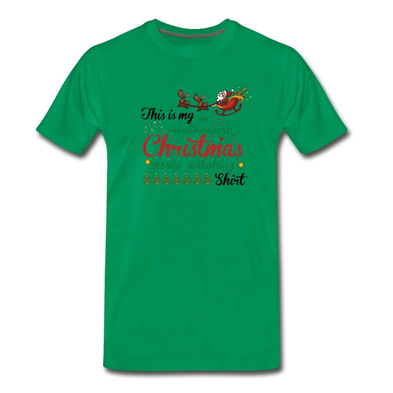 Men's This Is My Hallmark Christmas Movie Watching Shirt T-Shirt