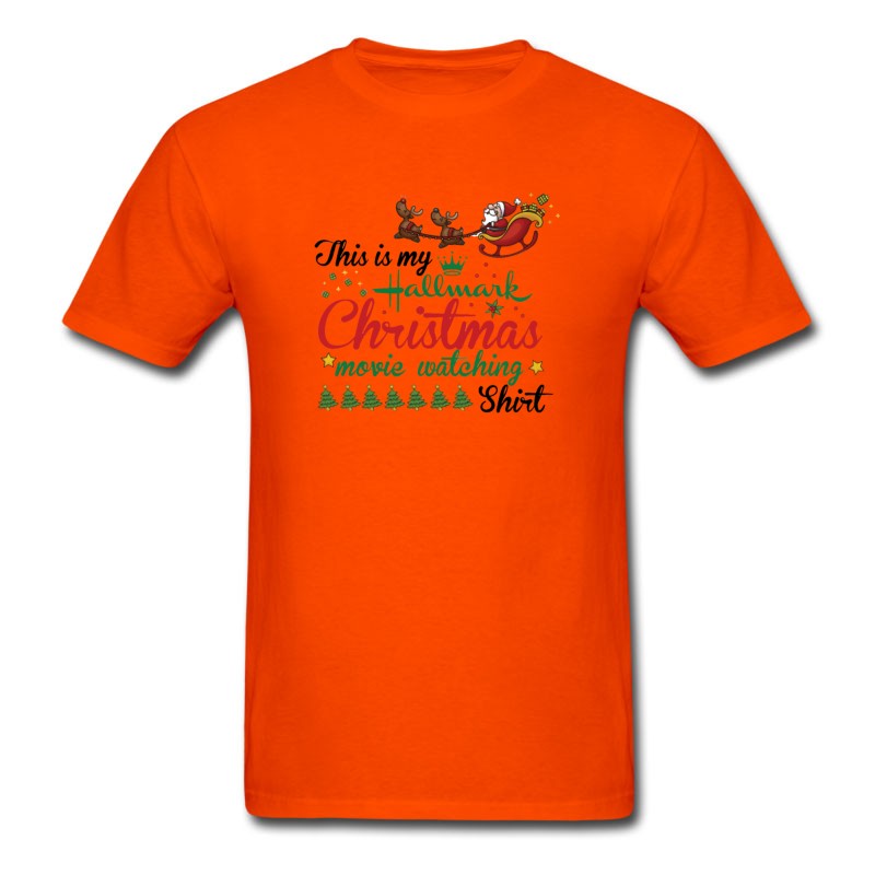 Men's This Is My Hallmark Christmas Movie Watching Shirt T-Shirt