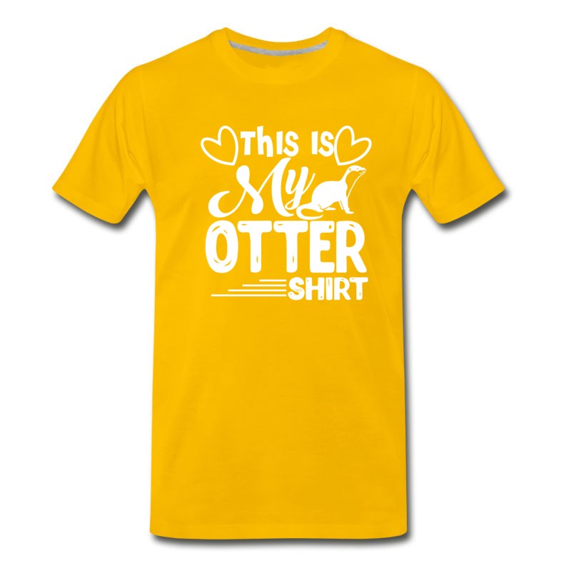 Men's This Is My Otter Shirt T-Shirt