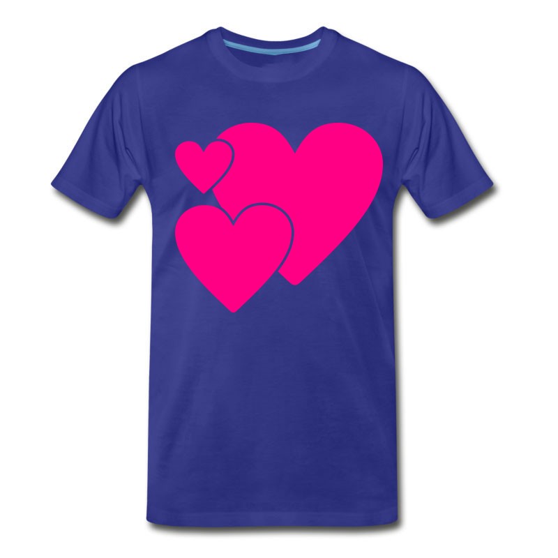 Men's Three Hearts T-Shirt