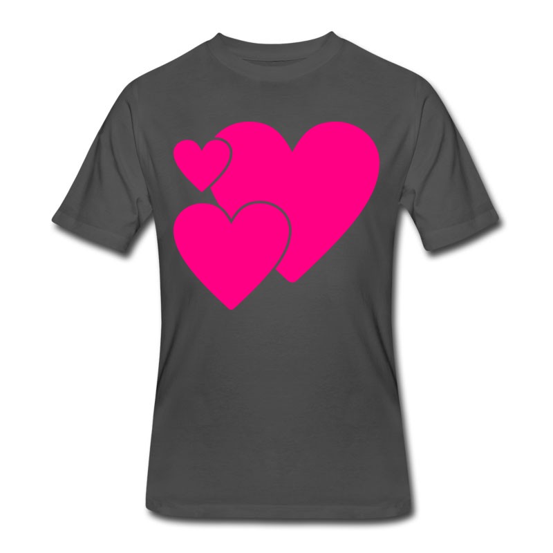 Men's Three Hearts T-Shirt