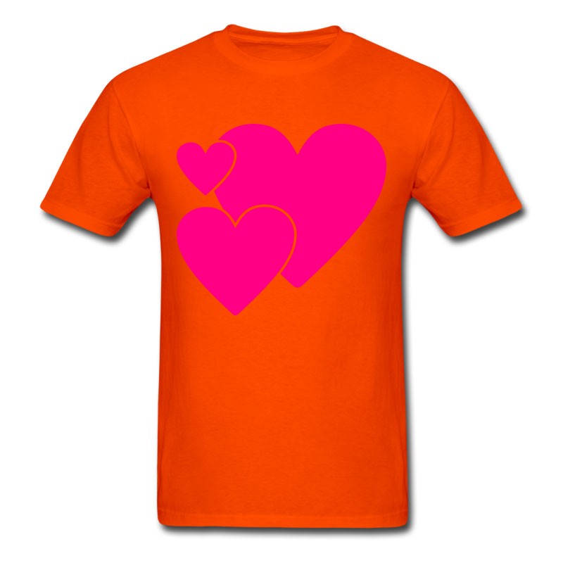 Men's Three Hearts T-Shirt