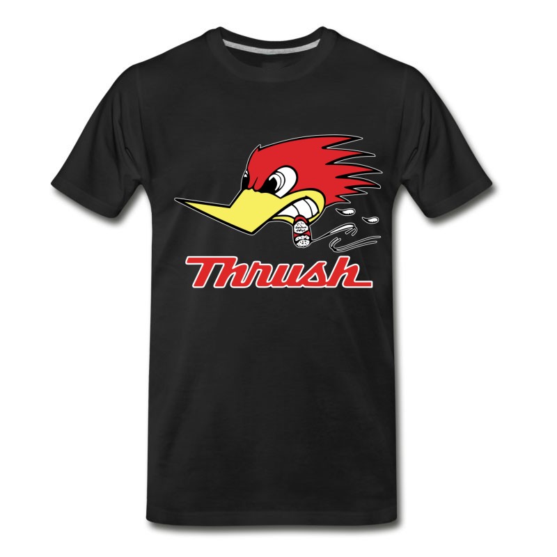 Men's Thrush Muffler Bird T-Shirt
