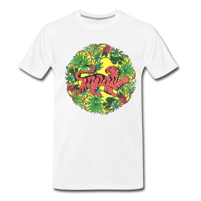 Men's Tiger Mandala T-Shirt