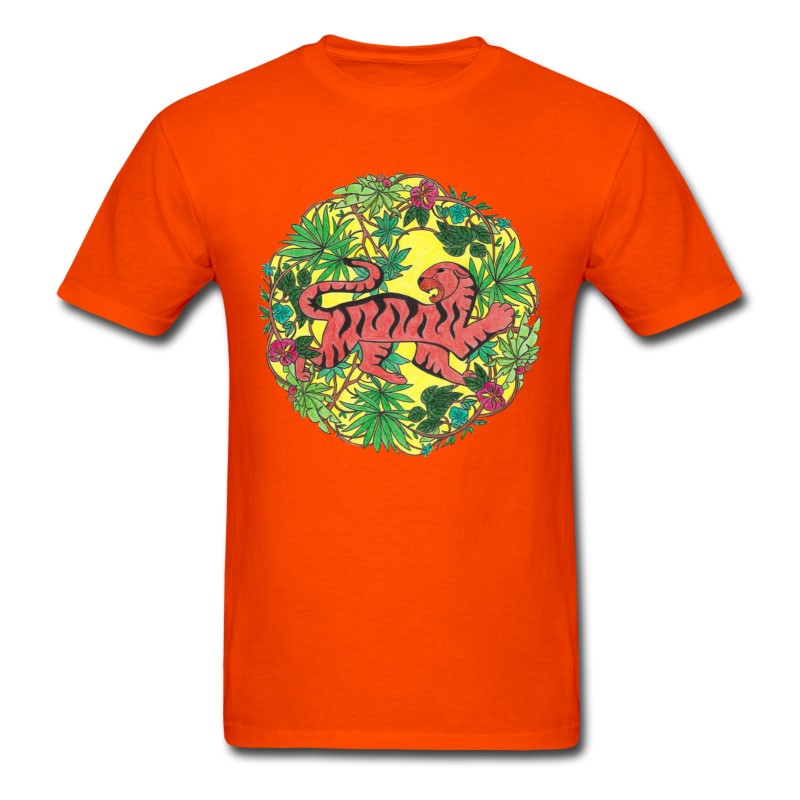 Men's Tiger Mandala T-Shirt