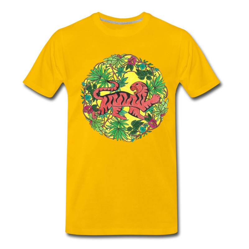 Men's Tiger Mandala T-Shirt