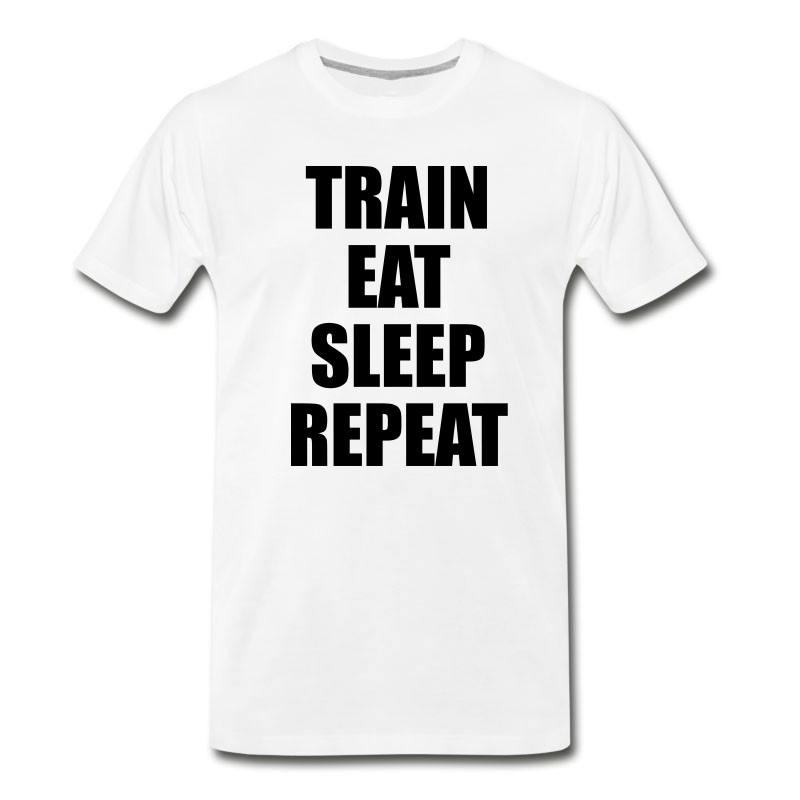 Men's Train Eat Sleep Repeat T-Shirt