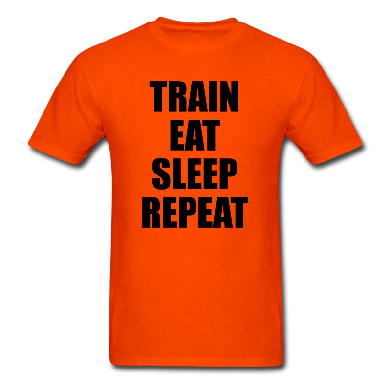 Men's Train Eat Sleep Repeat T-Shirt