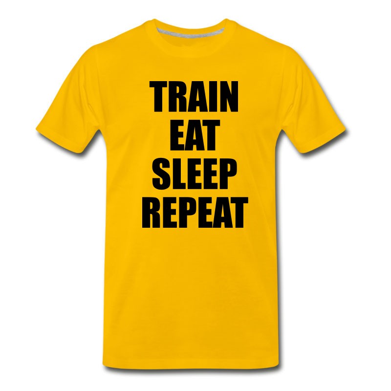 Men's Train Eat Sleep Repeat T-Shirt