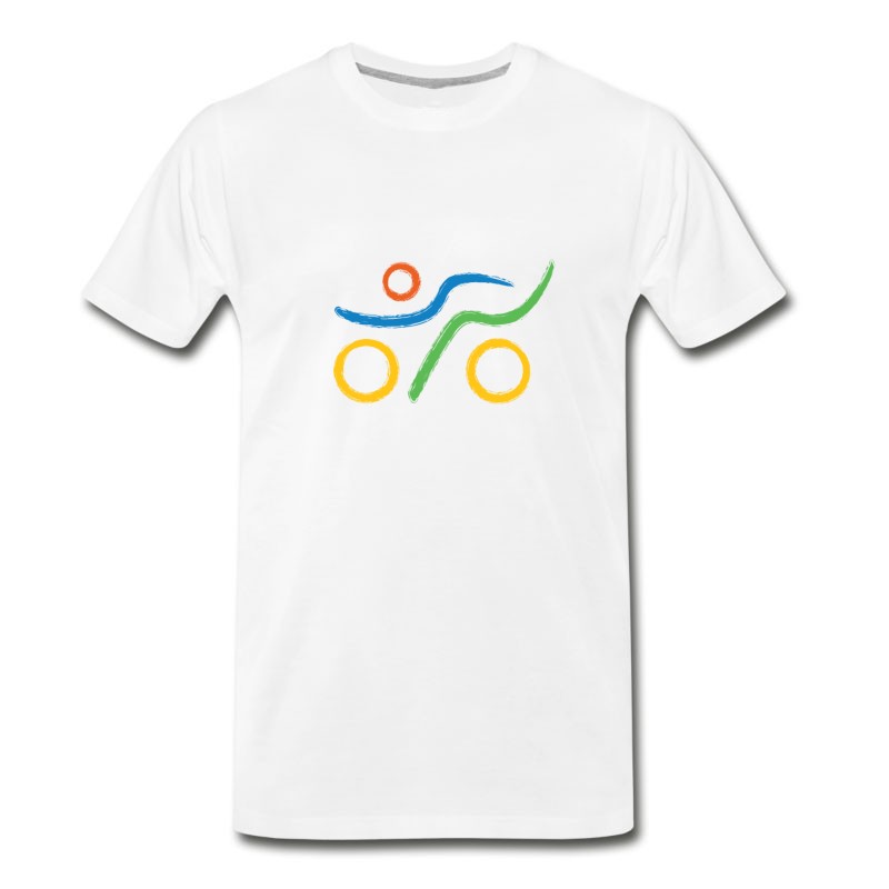 Men's Triathlon Unique Design T-Shirt