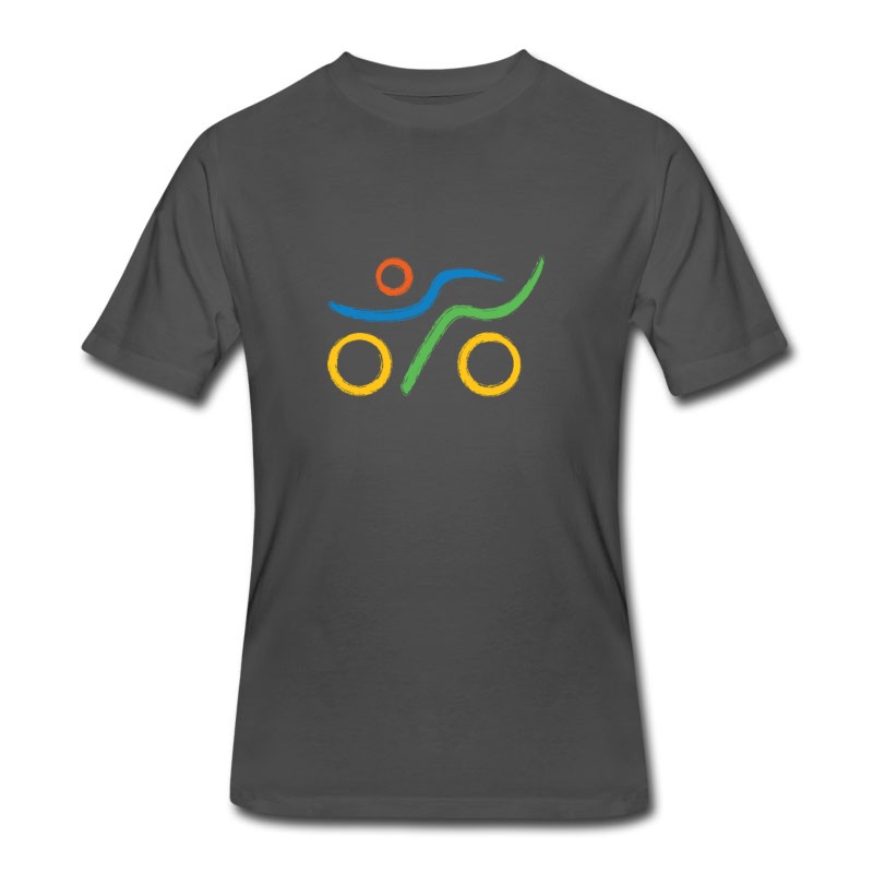 Men's Triathlon Unique Design T-Shirt