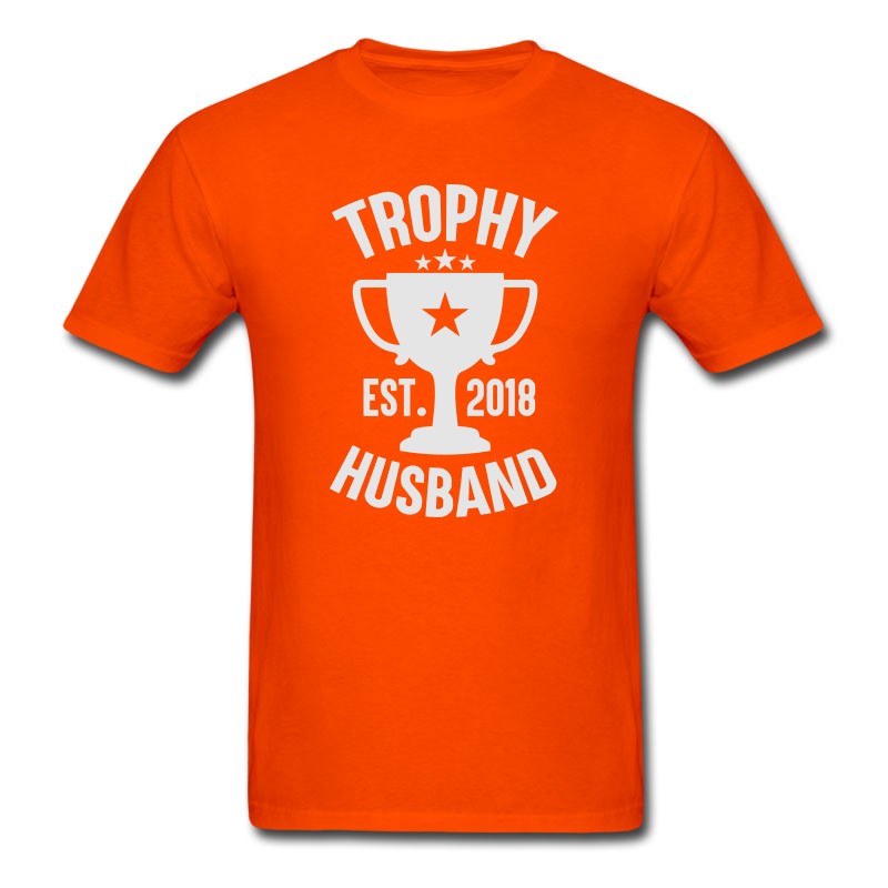 Men's Trophy Husband Est 2018 T-Shirt