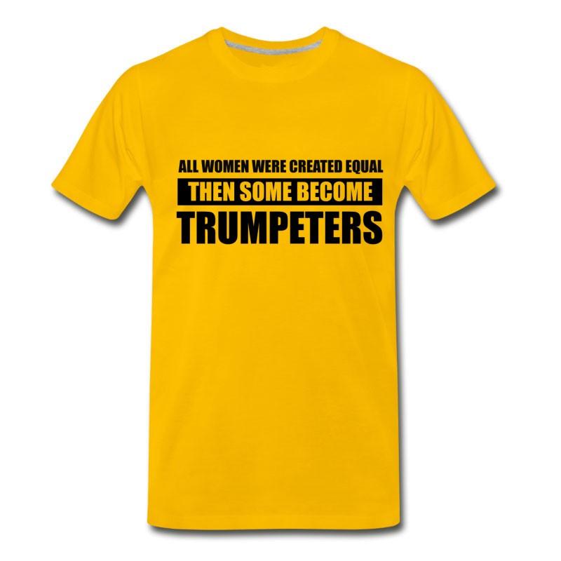 Men's Trumpeters Design T-Shirt