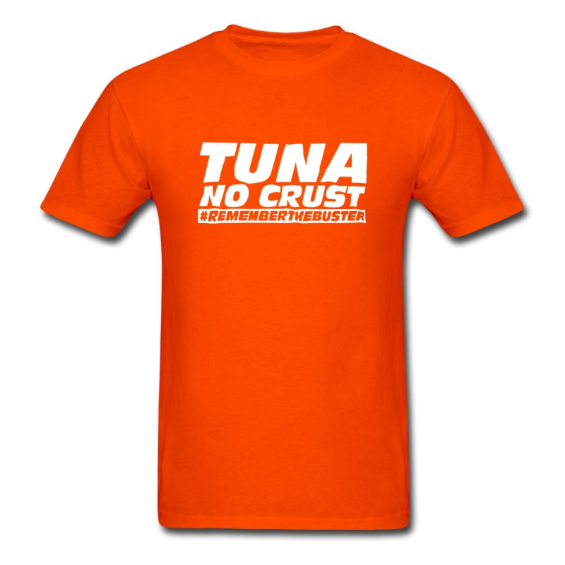 Men's TUNA NO CRUST Hoodie Black Paul Walker Fast Furi T-Shirt - Pro Tee