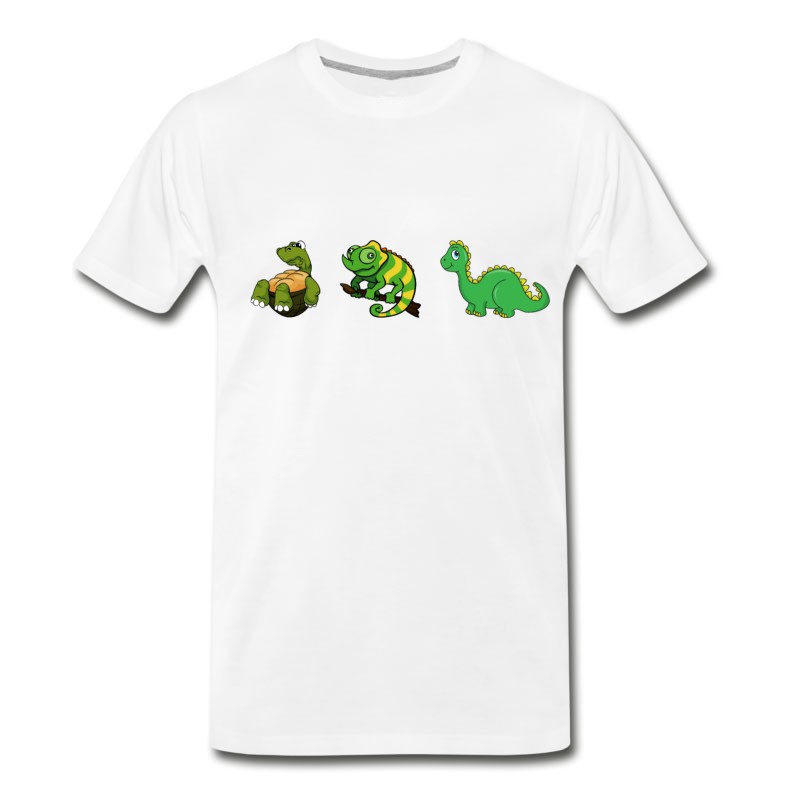 Men's Turtle Gecko Dinosaur T-Shirt