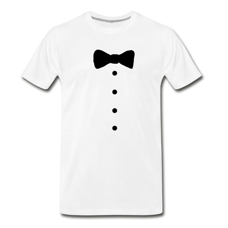 Men's Tuxedo Bowtie Apparel Formal Toddler T-Shirt