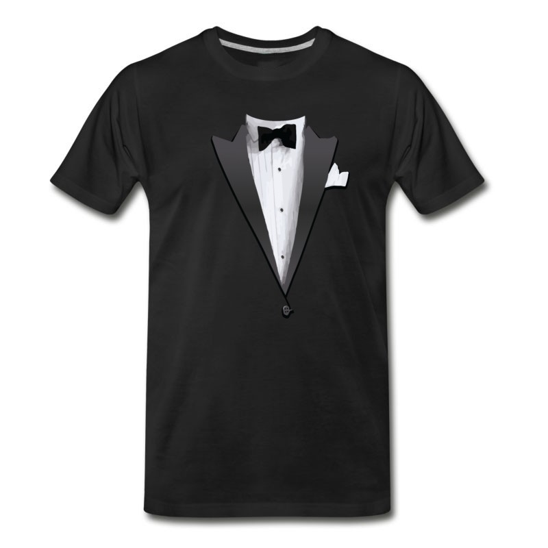 Men's Tuxedo Jacket Costume T-shirt T-Shirt