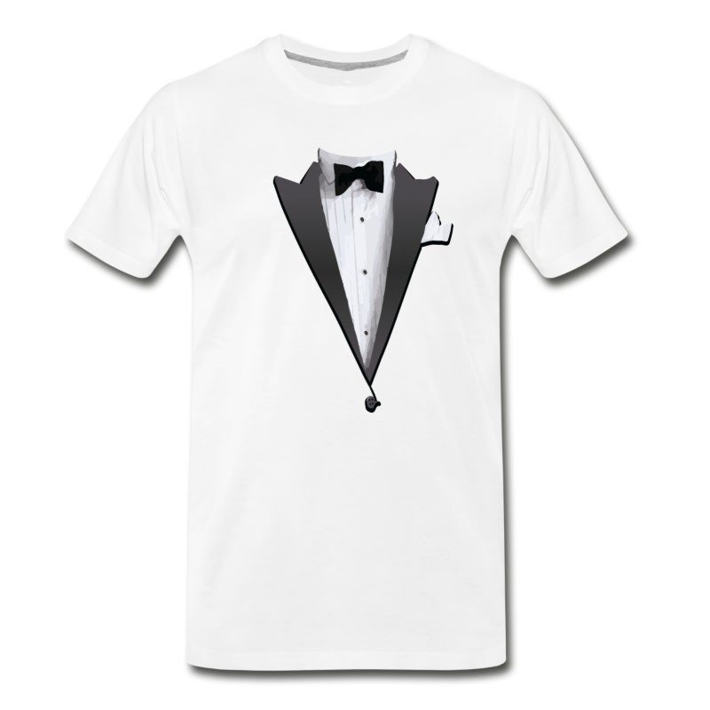 Men's Tuxedo Jacket Costume T-shirt T-Shirt