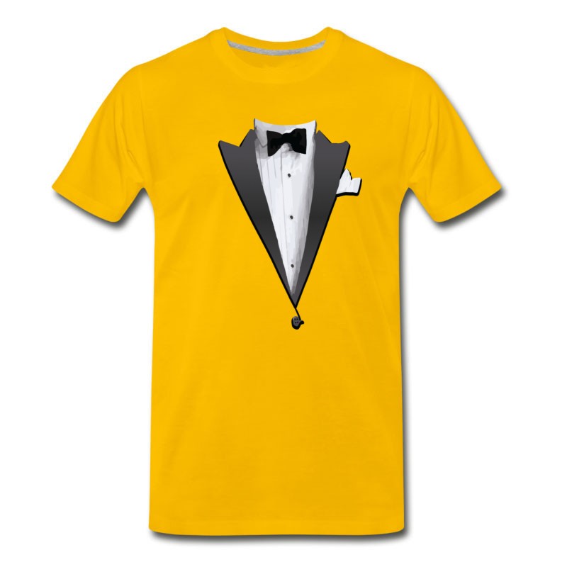 Men's Tuxedo Jacket Costume T-shirt T-Shirt