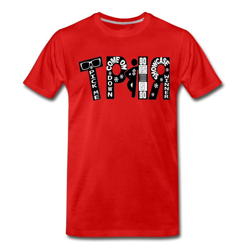 Men's TV Game Show Contestant - TPIR (The Price Is...) T-Shirt