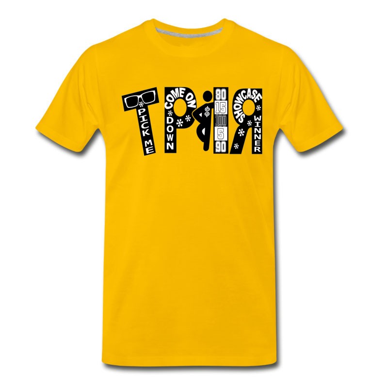 Men's TV Game Show Contestant - TPIR (The Price Is...) T-Shirt