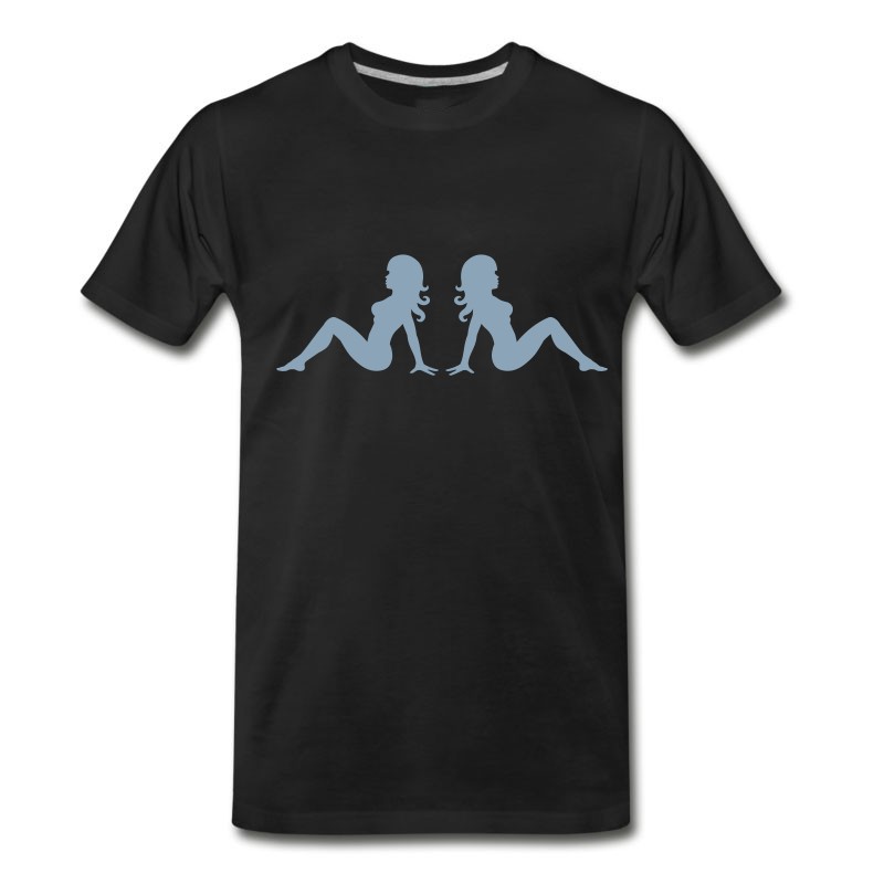 Men's Twin Mudflap Girls T-Shirt