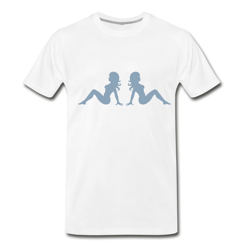 Men's Twin Mudflap Girls T-Shirt