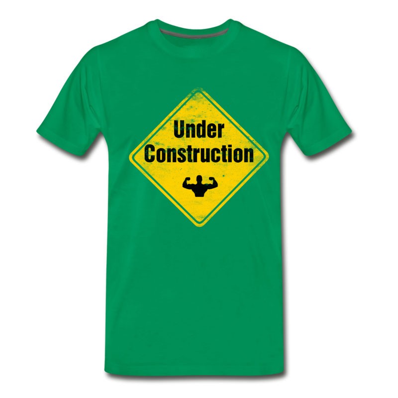 Men's Under_construction_t-shirt T-Shirt