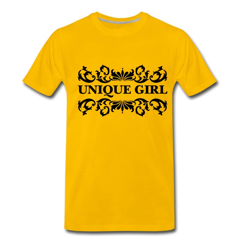 Men's Unique Girl T-Shirt