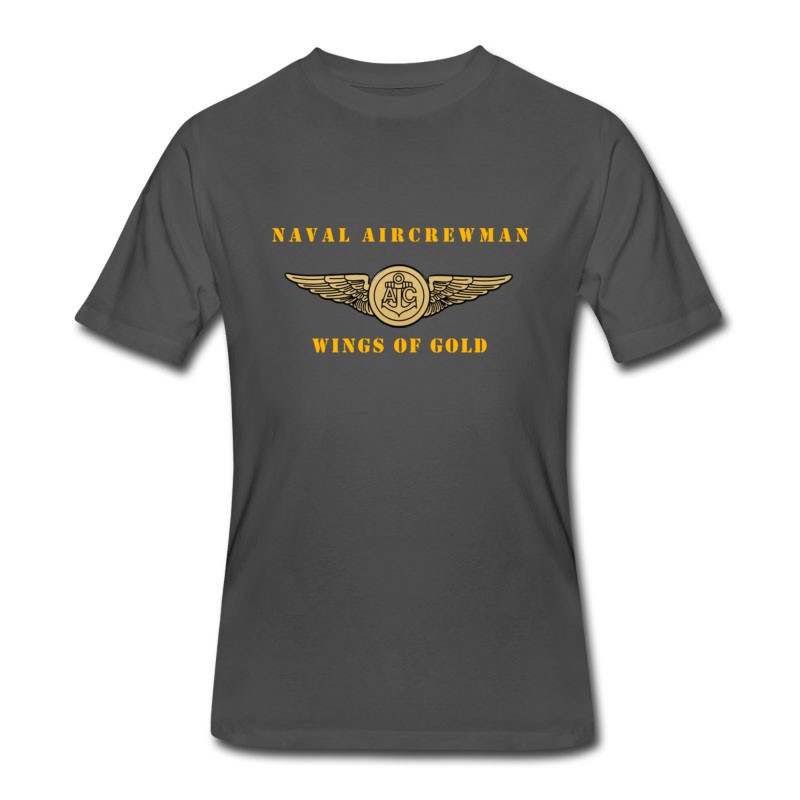 Men's US Naval Aircrewman Deluxe Style Shirt T-Shirt