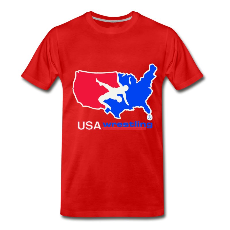 Men's USA WRESTLING LOGO T-Shirt