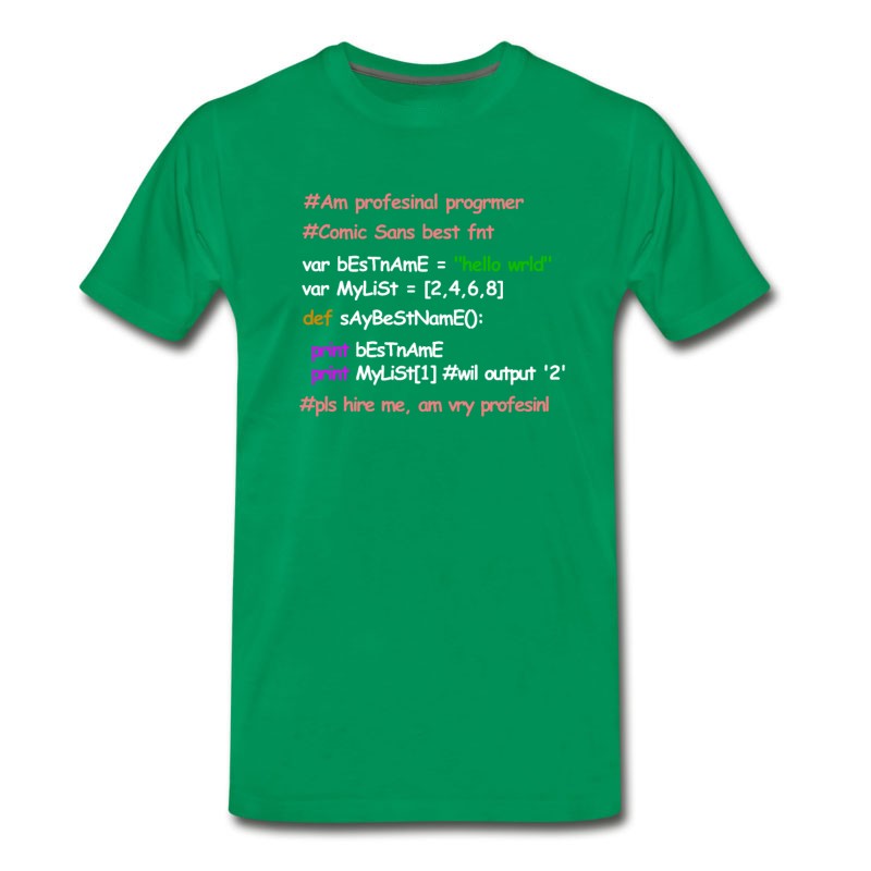 Men's Very Professional Programer T-Shirt