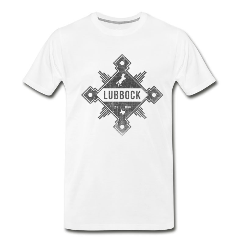 Men's Vintage Lubbock Tee, Vintage Lubbock Shirt T-Shirt