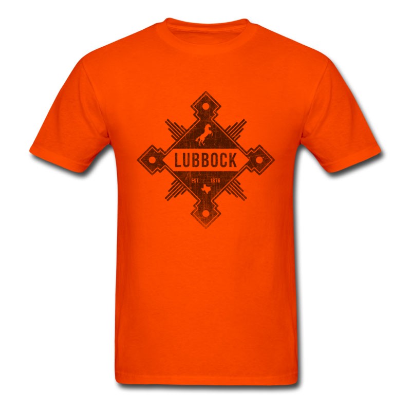 Men's Vintage Lubbock Tee, Vintage Lubbock Shirt T-Shirt