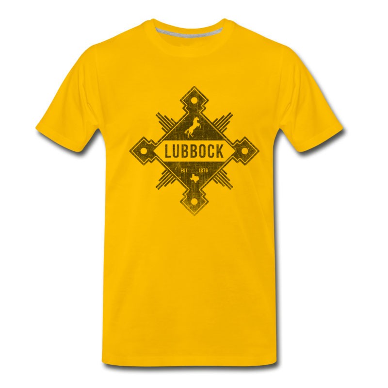 Men's Vintage Lubbock Tee, Vintage Lubbock Shirt T-Shirt