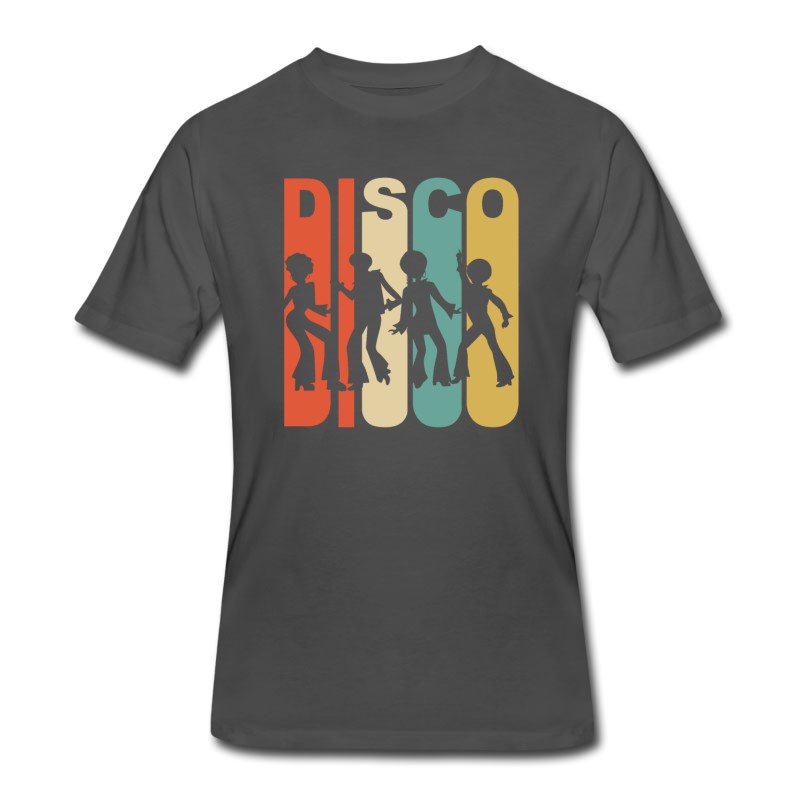 Men's Vintage Retro 1970's Style Disco Dancers T-Shirt